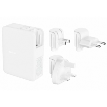 Belkin WCH014BTWH-V2 BoostCharge Pro 140W 旅行轉換插 (3款)